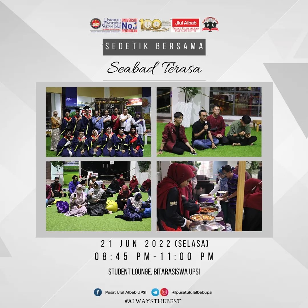 SEDETIK BERSAMA SEABAD TERASA
